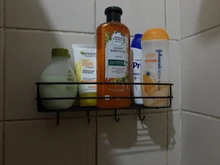 Suction-Basket-Organizer Storage-Rack Iron Punch-Free-Shelf Bathroom Kitchen Metal Home-Corner
