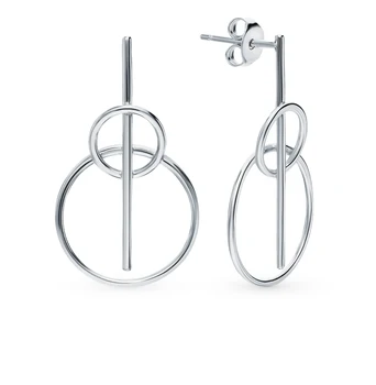 

Silver sunlight earrings sample 925