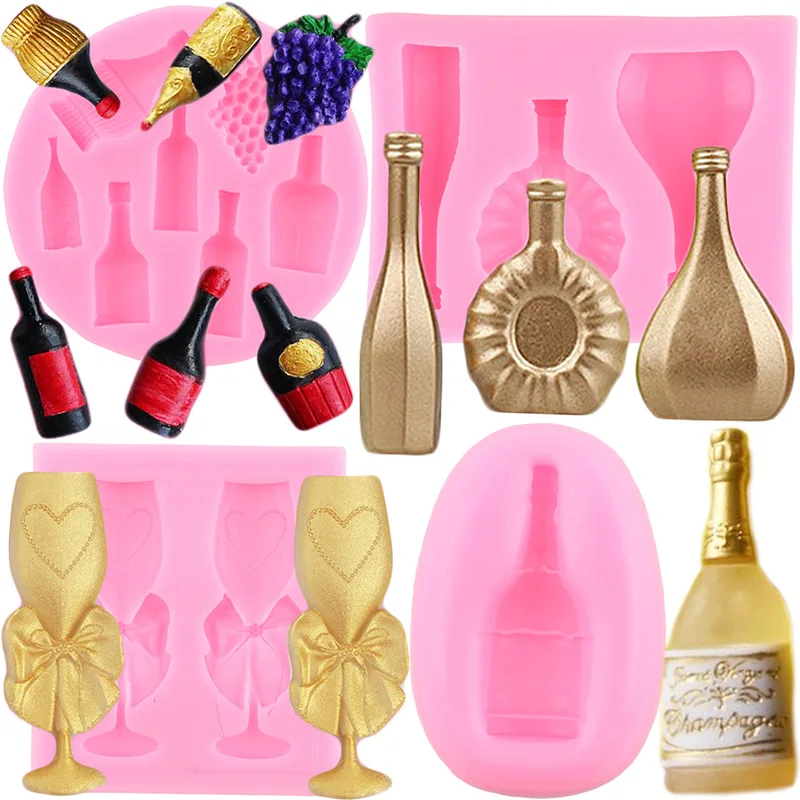 Chocolate Bottles Mold Silicone Candy Chocolate Mold Silicone