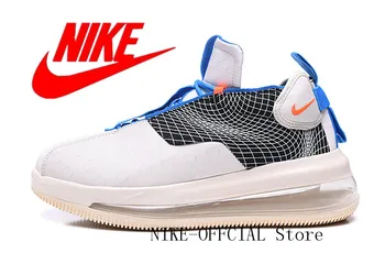 

Original Nike Air Max 720 Wave men's Running shoes 720 three generations of white black BQ4430-001