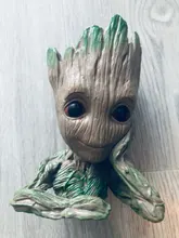 Aquarium-Ornament Bonsai Cave-Stone-Decoration Plant Fish-Tank Garden Tree-Man Cute PVC