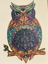 Rompecabezas de animales de madera único para niños y adultos, rompecabezas misterioso, regalo educativo, fabuloso, Montessori