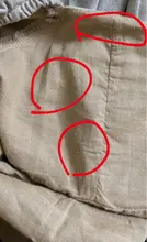 Ladies Dress Puff-Sleeve Square Collar Linen Khaki Vintage High-Waist Casual Summer Women