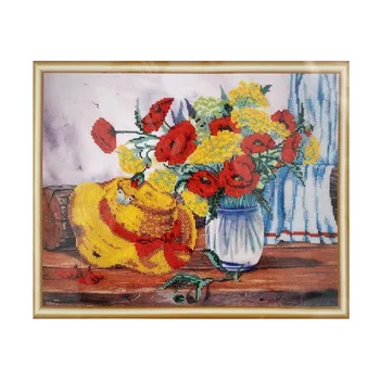 

Бн-3097 set for embroidery with beads hobby & pro 'old hatter', 40*31 cm