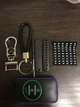 Funda de cuero con capa superior para llave de coche, accesorios modernos para Chery Tiggo 8, llegada 5 Pro, Gx, 5x, eQ7, Chery, Tiggo 7 Pro, 2020