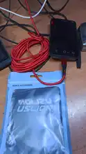 USLION-Cable Microusb 3A de carga rápida para teléfono móvil, Cable de datos USB para Samsung S6, Note 4 Redmi Xiaomi, Android