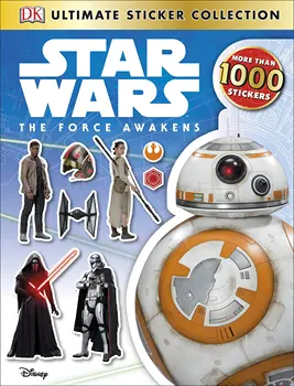 

Star Wars The Force Awakens Ultimate Sticker Collection, Childhood gift Children Reading Book, activity book