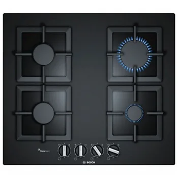 Best Gas Hob BOSCH PPP6A6B20 (60 Cm) Black (4 Stoves)