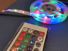 20M-1M USB LED Strip Light 5050 SMD USB RGB Lights Flexible LED Lamp Tape Ribbon RGB TV Desktop Diode Tape adapter