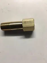 Thread Connector Fitting-Adapter Nipple-Pipe Brass Water-Fuel BSP Male-To-Female Coupler