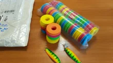 Tagezi-línea de Pesca de espuma EVA, placa de bobinado, placa de bobinado, aparejos de Pesca, caja de accesorios para Pesca