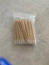 Jewelry Clean-Sticks Cotton-Swab Cosmetics Health-Supplies Tip Head-Wood Ear 100pcs/Pack