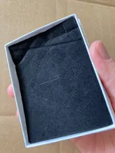 18 ~ 24 Uds de cartón de papel cajas de almacenamiento de caja de transporte para collares brazaletes pendientes cuadrado rectángulo