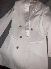 Chaqueta lisa de primavera y otoño para mujer, chaqueta Sexy rosa de manga larga con doble botonadura, abrigo ajustado, Top para mujer, ropa de moda 2020