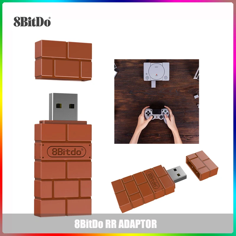 Беспроводной Bluetooth адаптер 8bitdo с USB для Windows Mac Raspberry Pi Nintendo Switch поддержка PS3 Xbox One