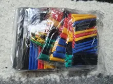 Heat-Shrink-Tubing-Wire-Cable Sleeving Assorted Shrinking Polyolefin-Insulation 328pcs