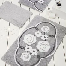 Bath Mat-mats | Mat Bath Mats Non Slip Anti Mould Mats J'Adore Gray 3L Set 60X100 cm-50X60 Cm-40X60 Cm