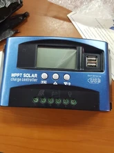 Dual-Usb Controller Regulator-Charge Auto-Solar-Cell-Panel-Charger MPPT Lcd-Display 30/40/50-/..
