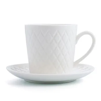 

Set of Mugs with Saucers Bidasoa Optical (4 pcs) 22 cl