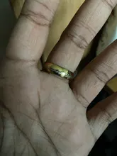 Anillos de acero inoxidable para hombre y mujer, anillo de titanio
