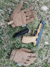 Guantes tácticos de camuflaje para ciclismo, bici moto manopla trabajo militar para entrenamiento, deportes del ejército, escalada, Paintball, tiro, caza, guantes con dedos completos accesorios hombre equipamento mujer