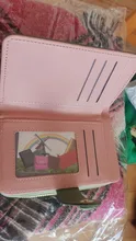 Las mujeres carteras largas 2021 diseño de moda bordado Daisy titular de la tarjeta de gran capacidad monedero PU cremallera Simple dinero bolso billeteras