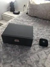 Caja de almacenamiento de joyas de cuero PU, embalaje multifunción portátil de estilo europeo con cajón, regalo de invierno