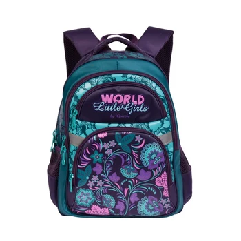 

Backpack "Flower Ornament" 29x39x17 purple-turquoise art. 149311 rg-663-2/1