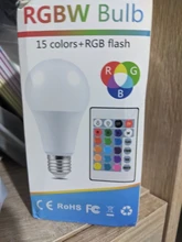 Changing-Bulb Led-Lamp Light Dimmable Smart-Control-Lamp E27 Colorful Home 10W 5W RGBW