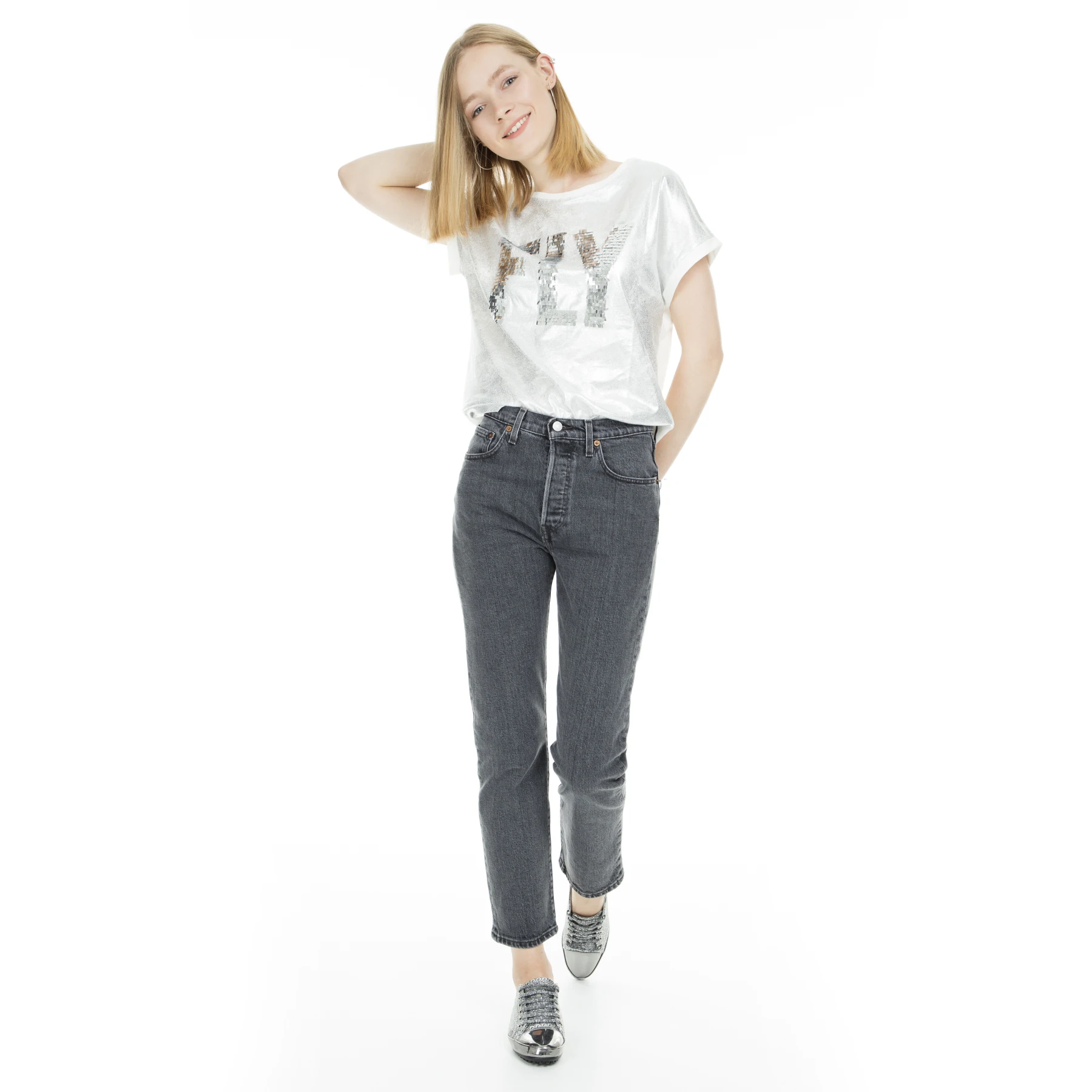Женские джинсовые брюки Levi's 501 36200| |