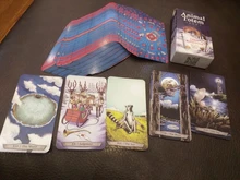 Nuevo tótem de Animal cartas del Tarot divertido juego de tablero de Tarot tarjeta de juegos en precio de fábrica en