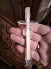 1PC chico s de silicona suave cepillos dentales de entrenamiento bebé niños Dental Cuidado Oral cepillo de dientes de bebé chico cepillo de dientes artículos de bebé