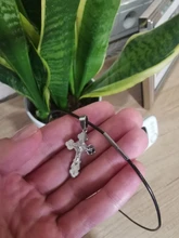 Cordón de cuero negro para collar, cadena de encaje de cera con hebilla rotativa de acero inoxidable para joyería DIY, 1/1, 5, 2/2, 5 y 3mm