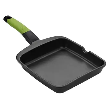 

BRA Grill Smooth 28X28cm Green
