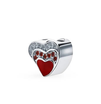 

Silver Pendant with cubic zirconia and enamel sunlight sample 925