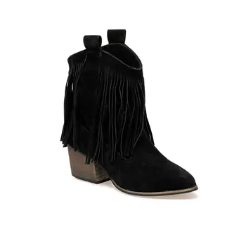 

FLO GRENADA Black Women Boots BUTIGO