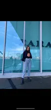 Ropa de calle vaqueros estilo coreano para mujer, pantalones vaqueros de pierna ancha de cintura alta para mujer, pantalones Cargo Harajuku, Jeans para mujer