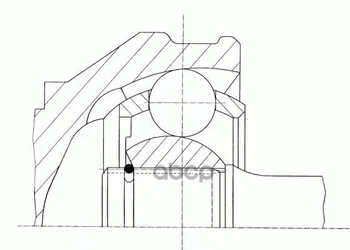 

Shrus com KT (anther grease clamp) GKN (loebro) art. 301963