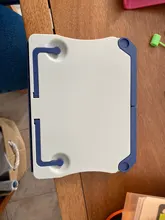 Soporte de libros plegable portátil, soporte de lectura para libros, estante de recetas, organizador plegable para tableta de puntuación de música