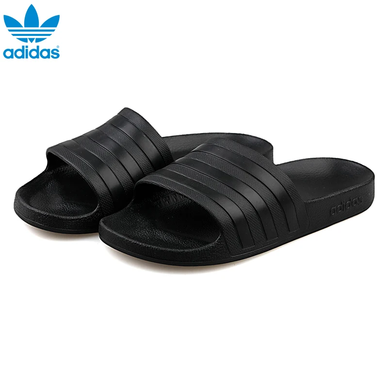 Original Adidas Adilette Aqua Men Slippers F35550 - Men's Slippers -  AliExpress