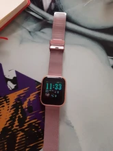 Reloj inteligente deportivo para hombre y mujer, pulsera con control del ritmo cardíaco, conexión para Android, 2020