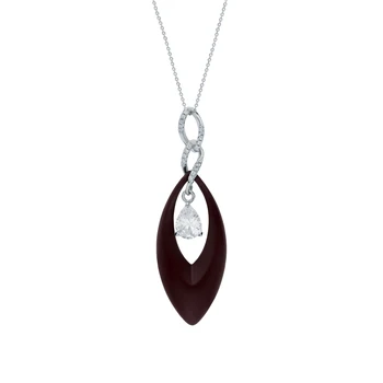 

Silver Pendant with cubic zirconia sunlight sample 925