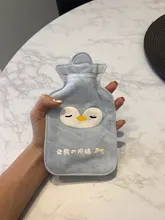 Bag Water-Bottle-Safe Hand Warm Portable Cute Cartoon for Women Explosion-Proof 300-Ml