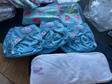 One-Size Wrap-Inserts Nappy Diaper Pocket-Cover Cloth PREMATURE Bloomz Washable NEWBORN