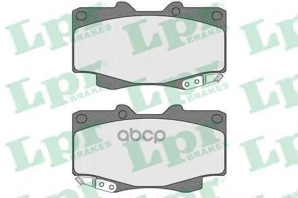 Колодки Тормозные Toyota Hilux Iii 05- Передние Lpr 05p1610 Lpr арт. 05P1610