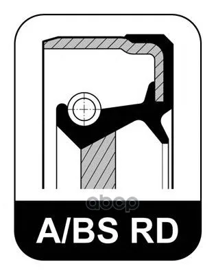 Сальник A/Bs Fpm 55x68x8 Alfa Romeo 155. Fiat Marea 1.6i- 2.0i 16v/20v 95 Elring арт. 690.110