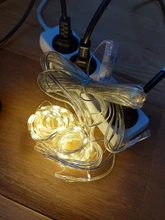 Curtain-Light Garland Fairy Wedding Home-Decor Christmas Outdoor New-Year 3X3M Usb Led