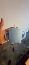 Fuente de alimentación de bebé, tazas para bebé, tazas para bebé, de silicona, a prueba de fugas
