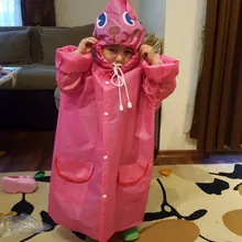 Waterproof Kids Raincoat Children Cartoon 1pcs for Student Animal-Style