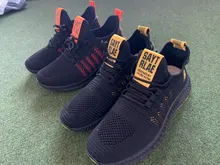 Zapatillas de deporte de malla para hombre, zapatos masculinos informales, deportivos, calzado vulcanizado, ligeras, con cordones, para correr, para andar, a la moda